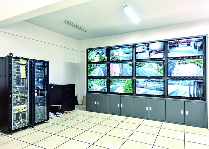 如皋綜治中心弱電機(jī)房01